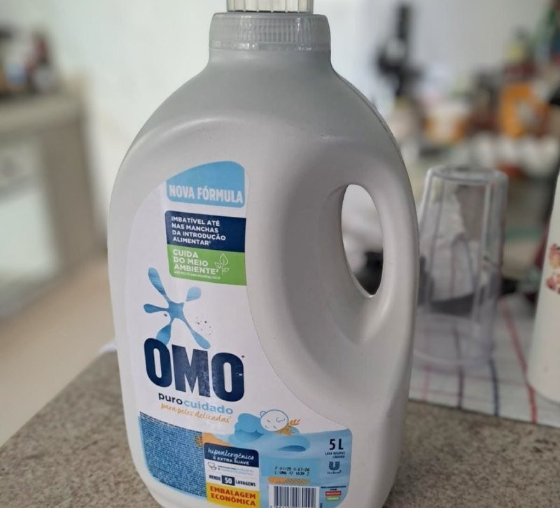 Omo Sabão Líquido Puro Cuidado 5L