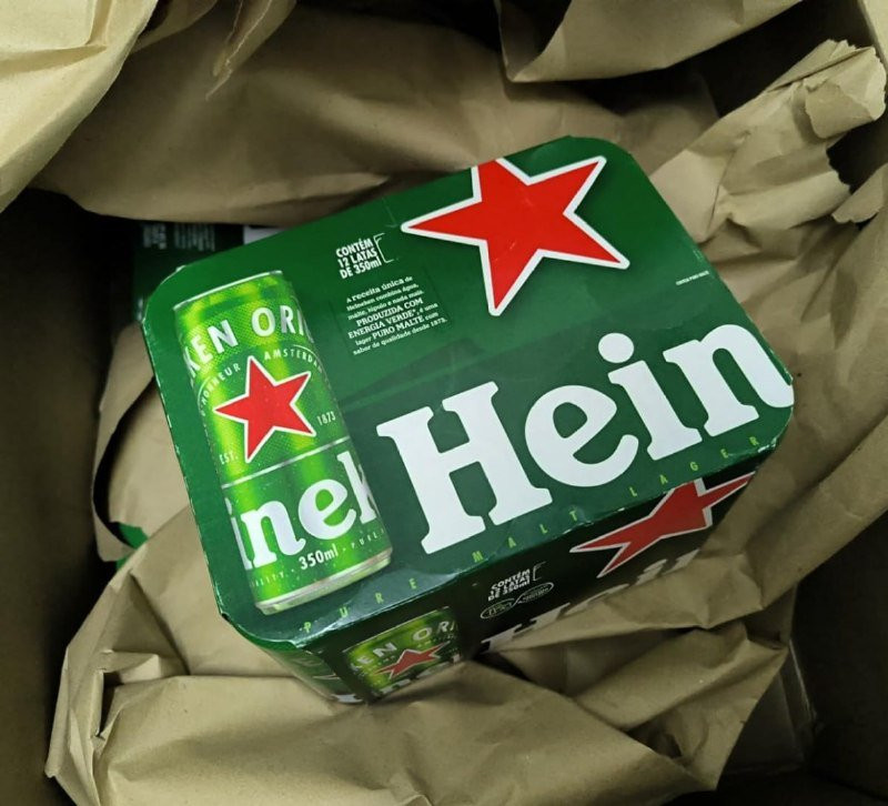 Heineken Cerveja Lata 473mL Pack 12 Unidades