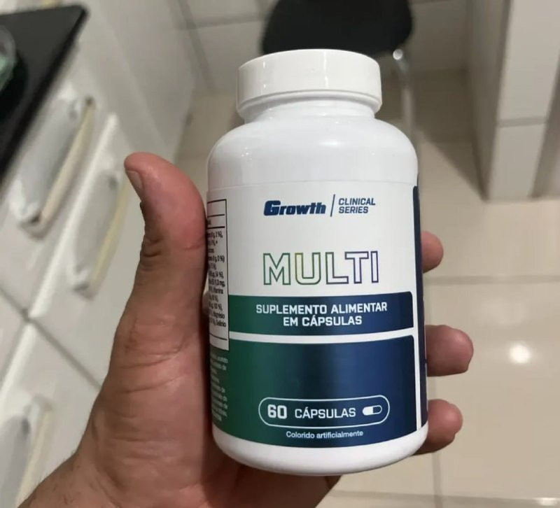 Multivitamínico 60 Cáps Growth Supplements