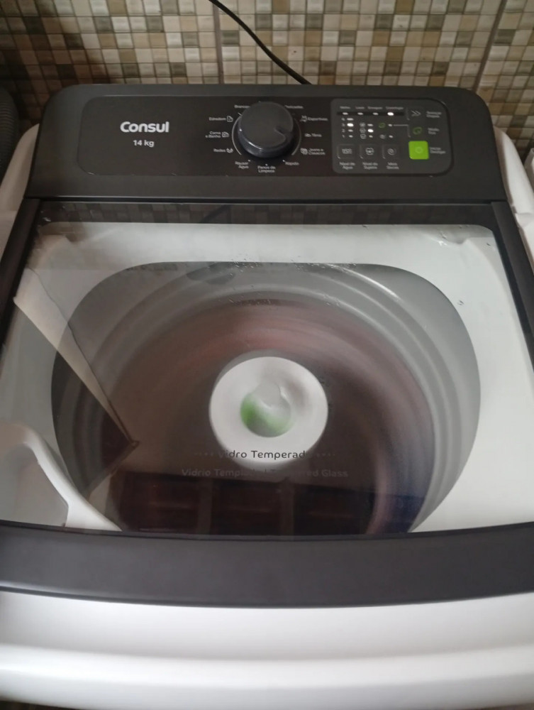 Máquina de Lavar Consul 14kg Branca Eco