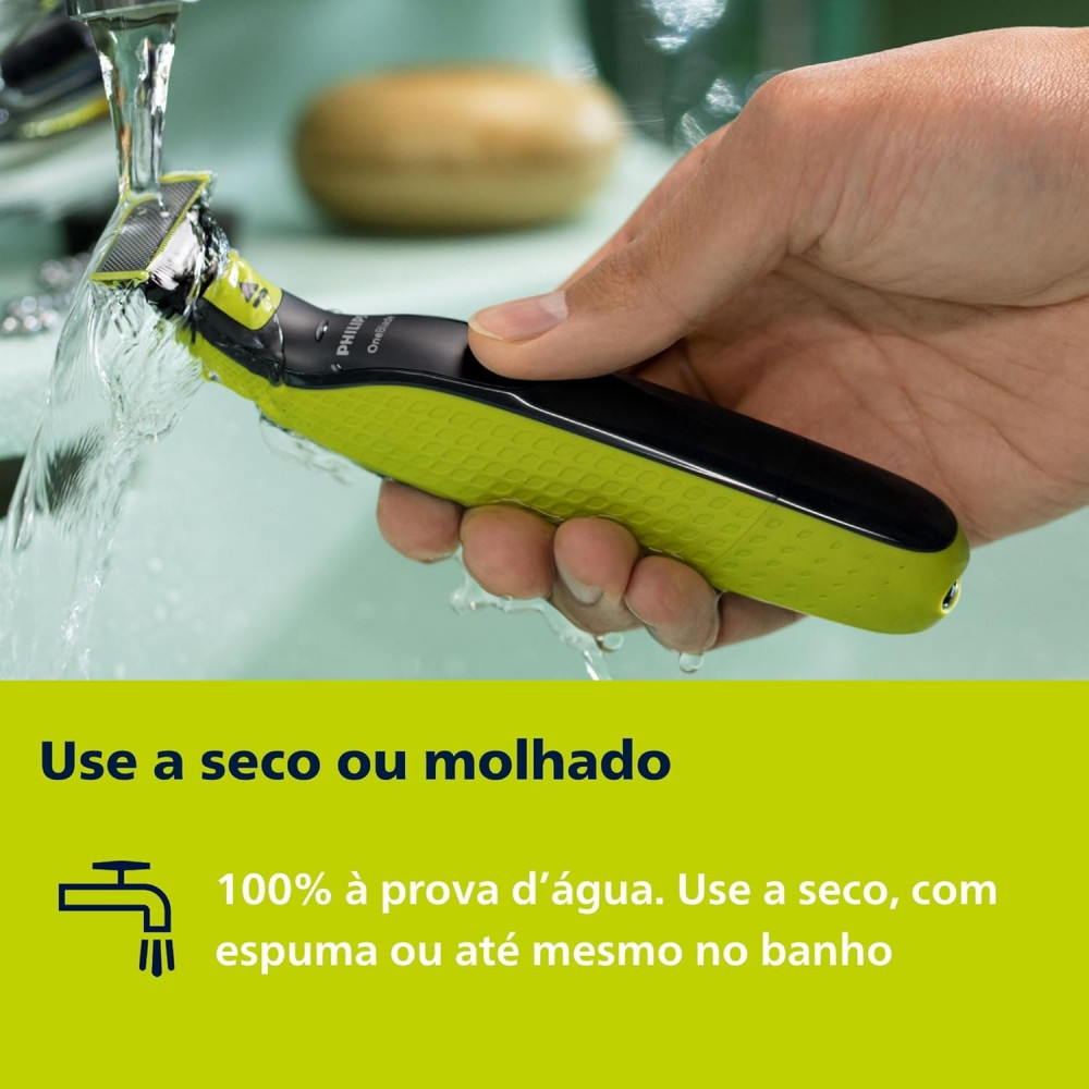 Philips OneBlade Barbeador e Aparador Elétrico