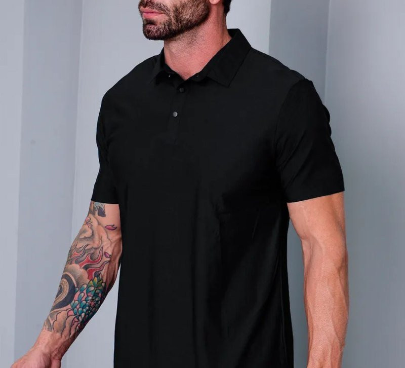 Camisa Polo Tecido Tech Opções de Cores