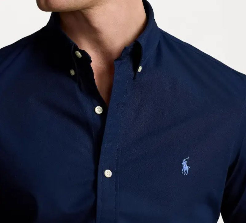 Camisa Ralph Lauren Custom Fit Oxford
