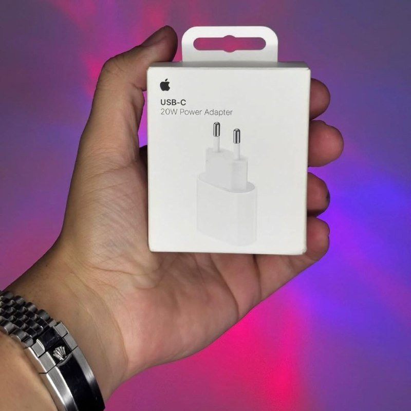 CARREGADOR ORIGINAL APPLE Tomada Adaptador de Corrente USB-C 20W