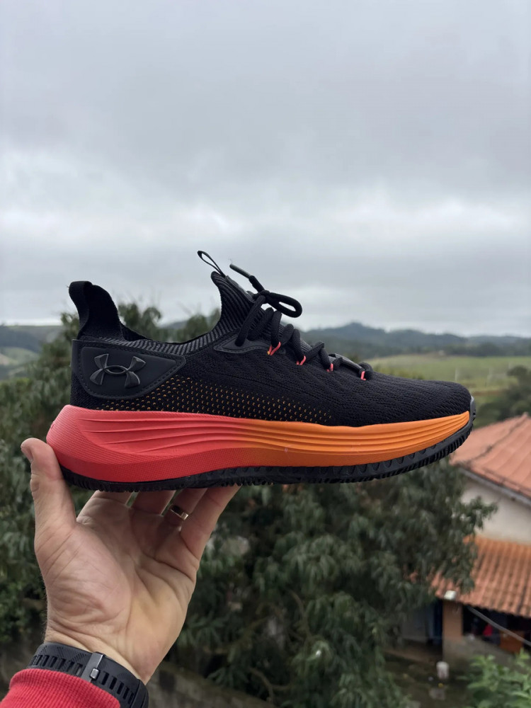 Tênis Masculino Hooper Under Armour Black/Lavared