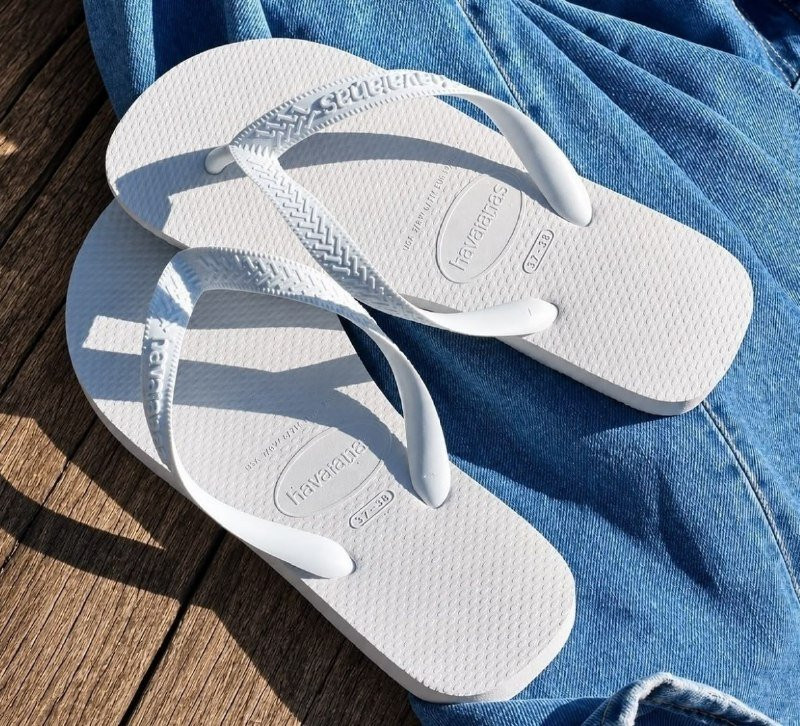 Chinelo Havaianas Branca