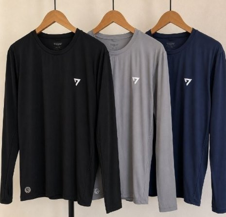 Kit 3 Camisetas Térmicas Masculinas Segunda Pele