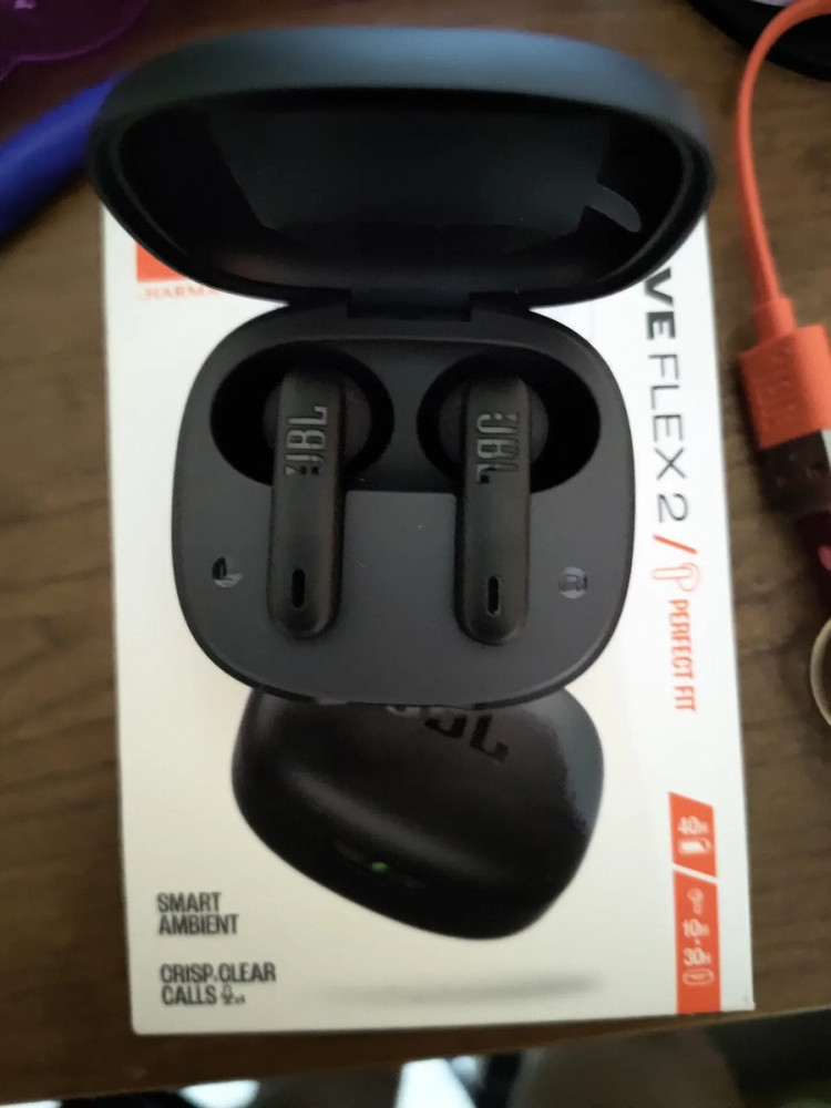 Fone Bluetooth JBL Wave Flex 2 Preto