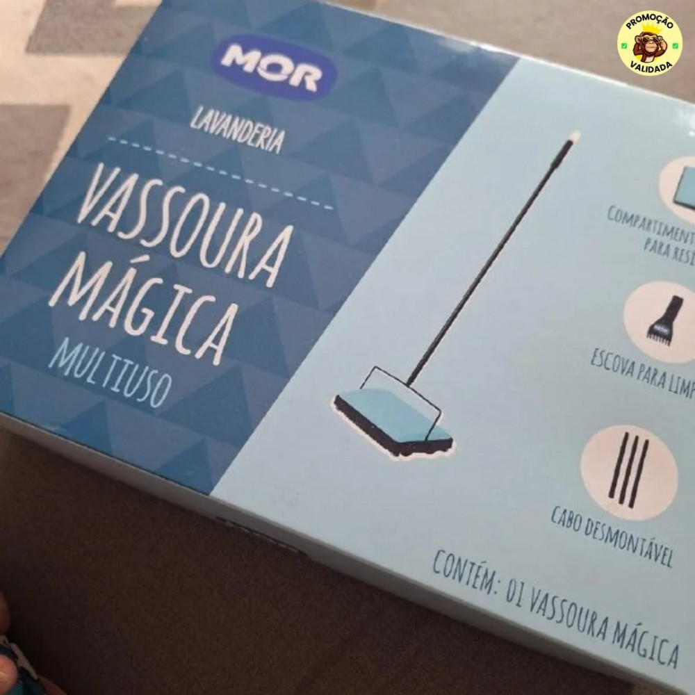 Vassoura Mágica Multiuso