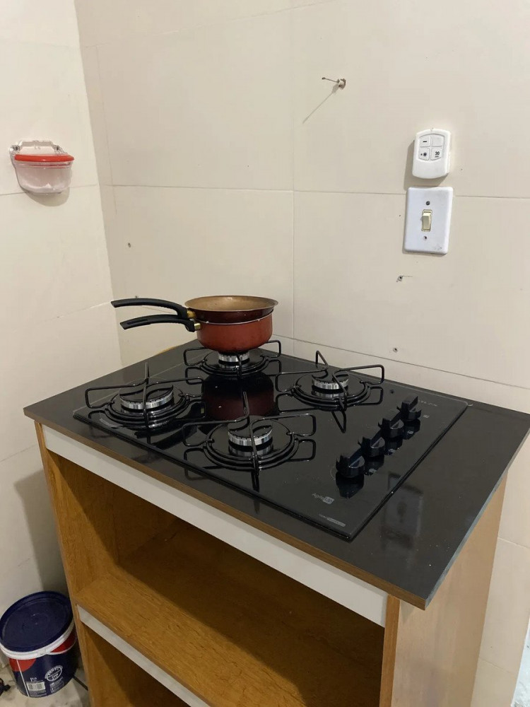 Cooktop Atlas 4 Bocas Agile Up Vidro Bivolt