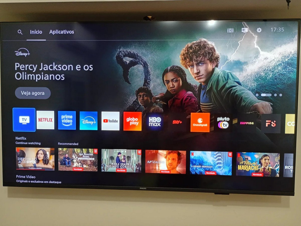 Smart TV Philips 50PUG7300 com Voz BT
