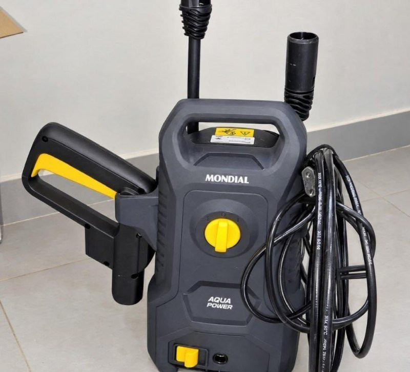 🚿  Lavadora de Alta Pressão 1400W + Jato Ajustável - Mondial