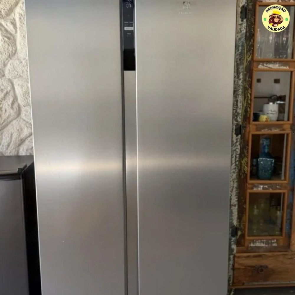 Geladeira Electrolux Side by Side Efficient