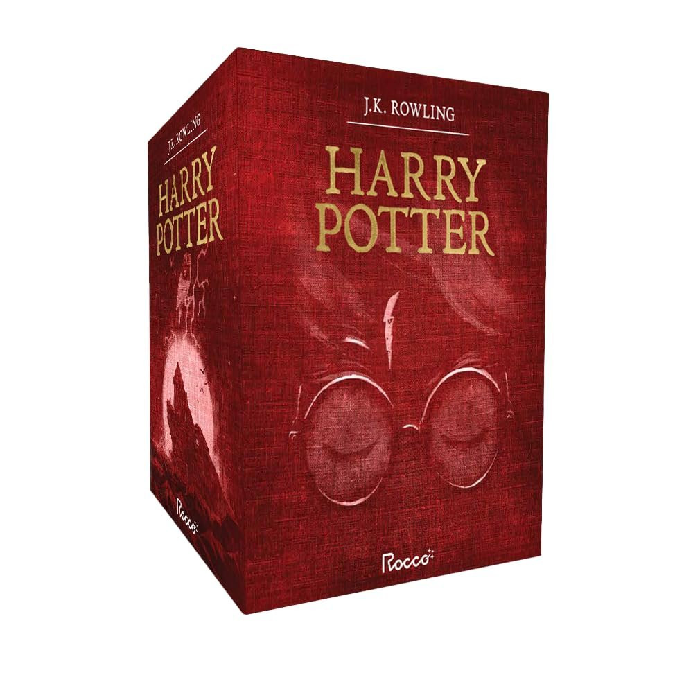 Box Harry Potter Premium Vermelho - 7 Livros