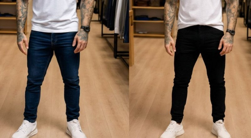 Kit 2 Calça Jeans Slim