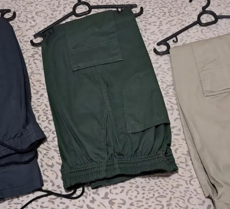 Calça Cargo Sarja (várias cores)
