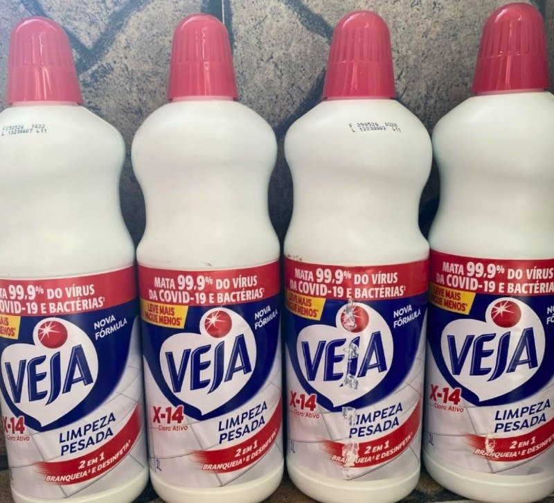 🧴 Limpador para Limpeza Pesada Cloro Ativo 2 em 1 - 1L