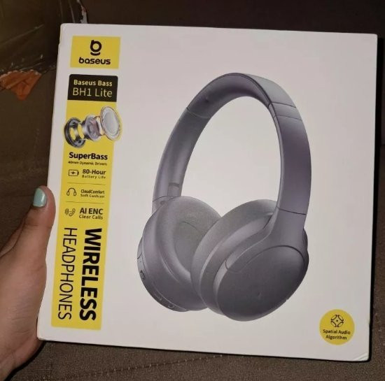 Headphone Baseus Bass BH1 Lite Sem Fio Bluetooth