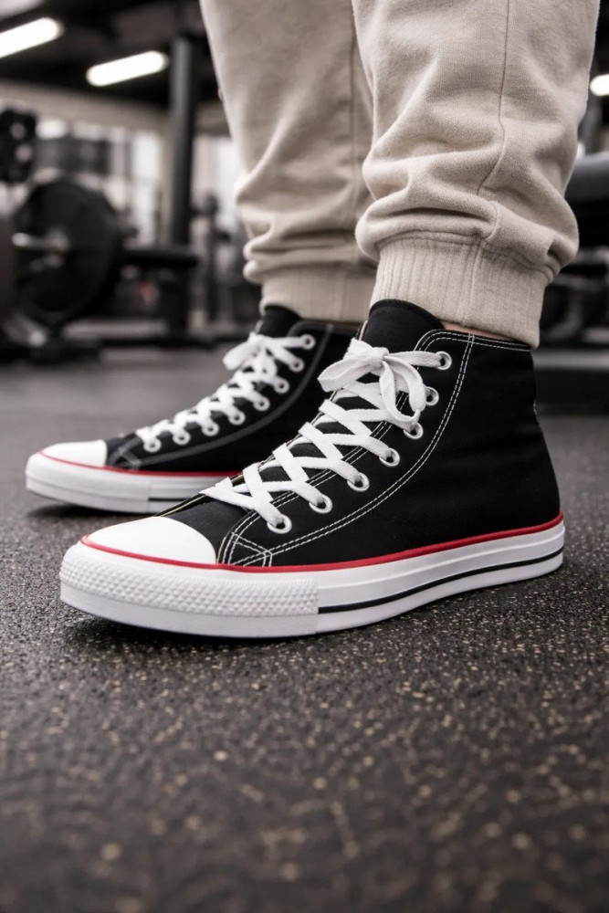 Tênis Converse Taylor Ct0004 Preto/Vermelho 38 BR