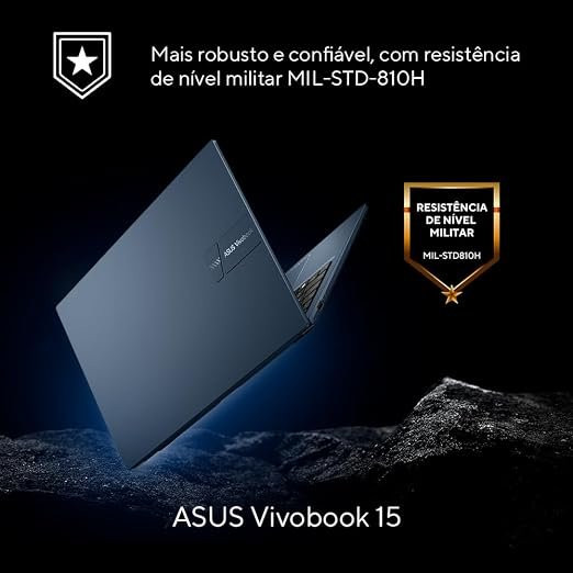 Notebook ASUS Vivobook 15 Intel Core i5 16GB 512GB SSD