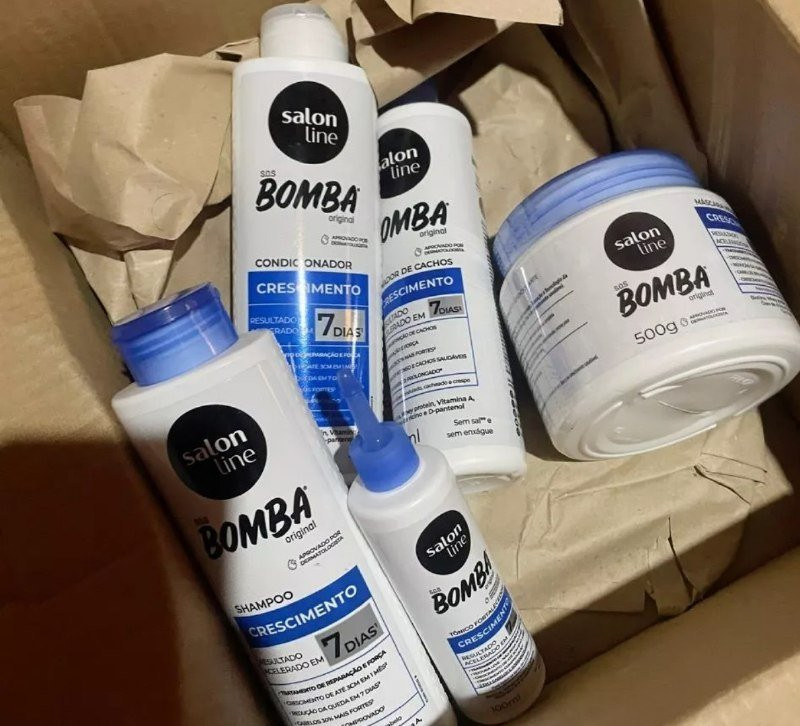 Kit Crescimento SOS Bomba salon line