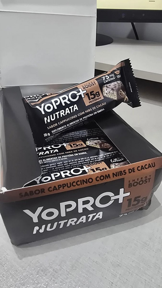 Barra Proteína Nutrata Yopro Cappuccino 55g