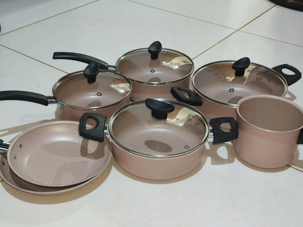 Brinox Jogo Panelas Antiaderente 10 Peças