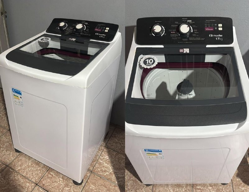 Máquina de Lavar 17Kg Mueller Automática Branco 220V