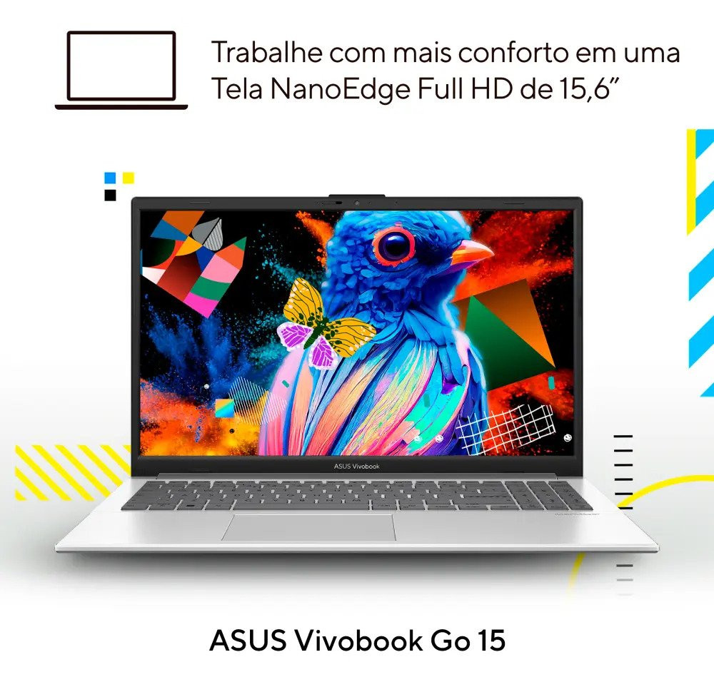 Asus Vivobook Go i3 N305 8GB 512SSD 15,6 FHD