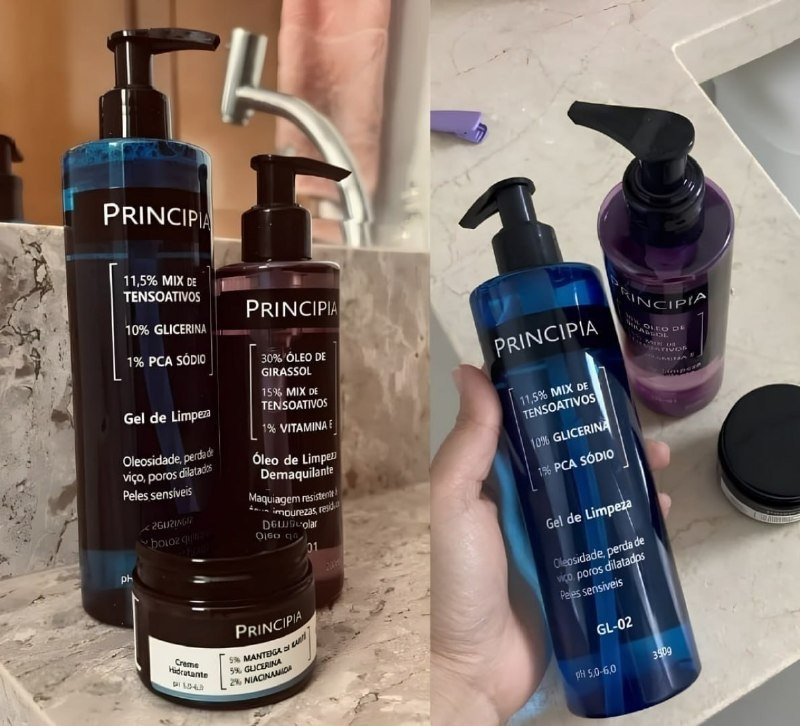 Principia Kit Limpeza E Hidratação (Ch-01 + Ol-01 + Gl-02)