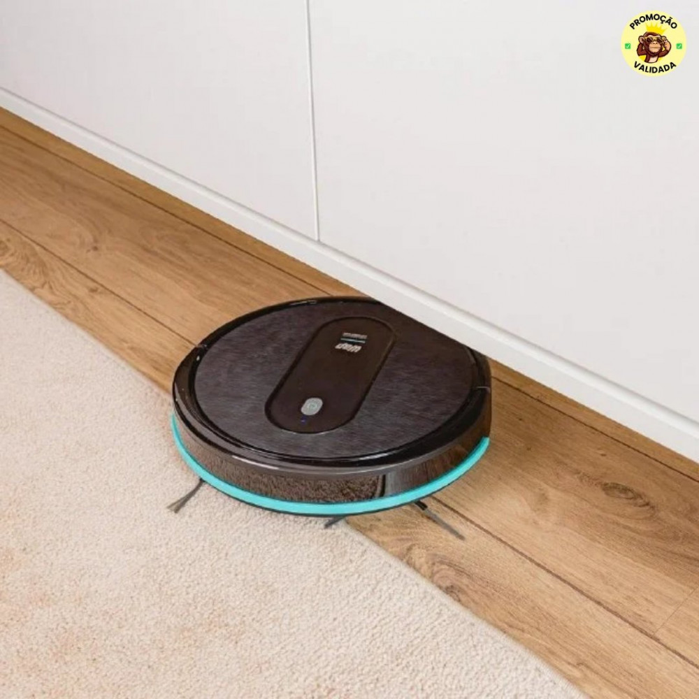 Aspirador de Pó Robô ROBOT W400 3 em 1, Automático