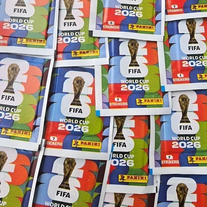 Figurinhas do Álbum Copa Do Mundo 2026 - 100 Envelopes com 700 Cromos