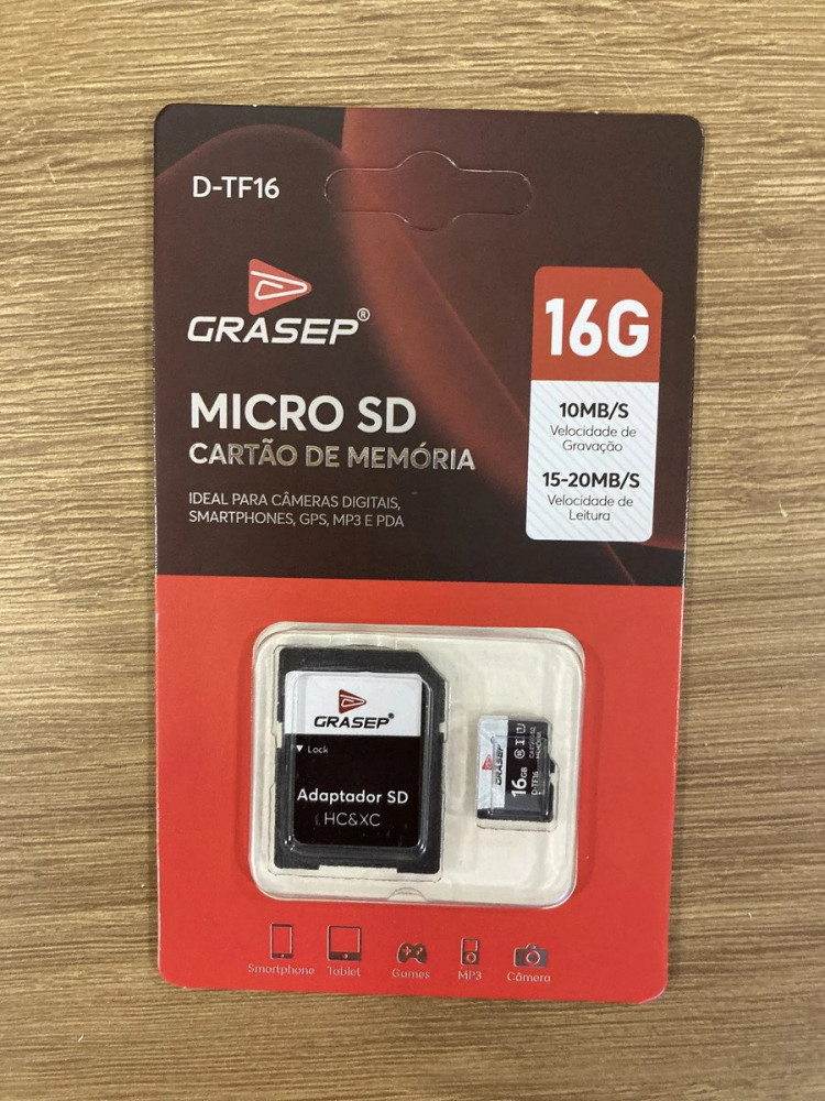 Cartão de Memória 16GB Original para Câmera