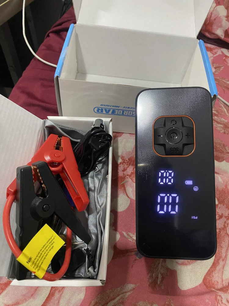 Compressor Ar Portátil 150 PSI Veicular Bivolt