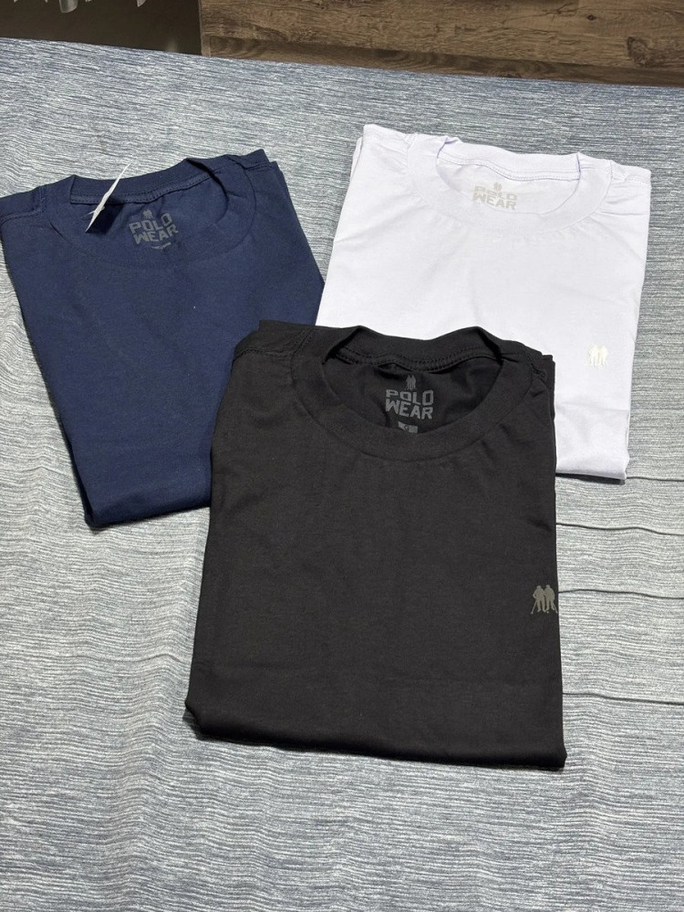 Kit 3 Camisetas Polo Wear Sortido Masculinas