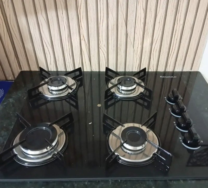 Fogão Cooktop Gás 4 Bocas Ultra 127v/220v