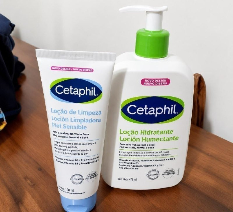 Kit Creme Hidratante 473g e Loção De Limpeza 100ml Cetaphil