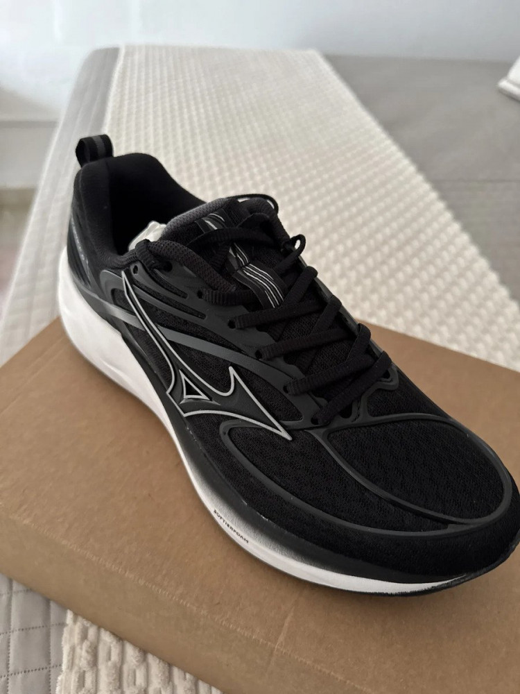 Tênis Masculino Mizuno Space 6 Preto Liso 40