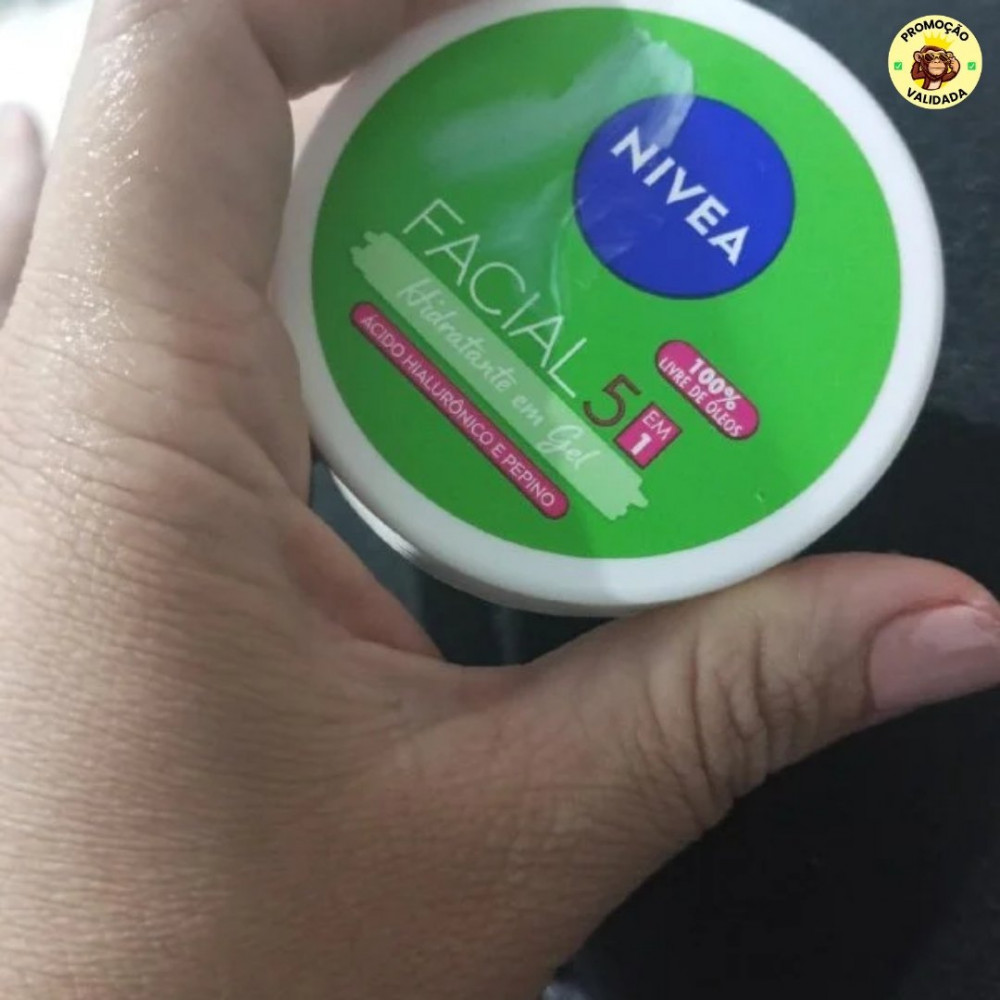 NIVEA Hidratante Facial em Gel Ultraleve 7 em 1 100g