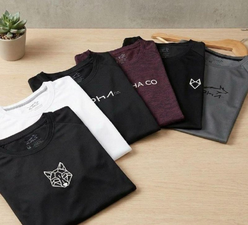 Kit C/ 6 Camisetas Alpha