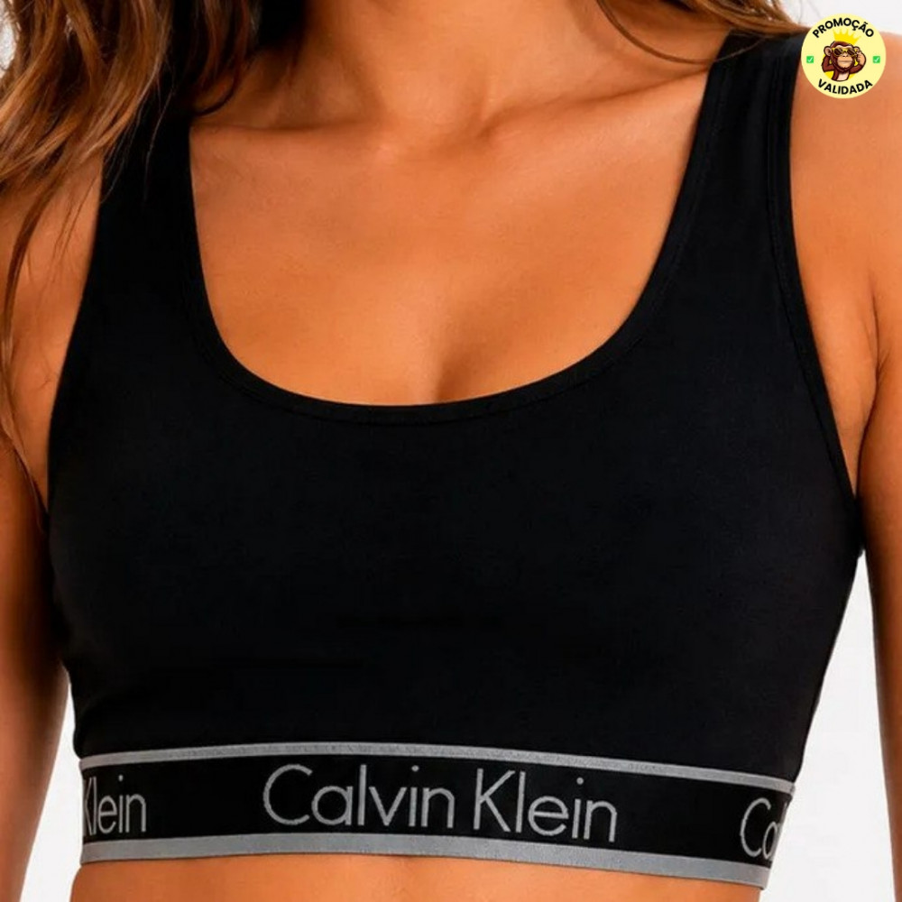 Top Calvin Klein Regata Fitness Cotton