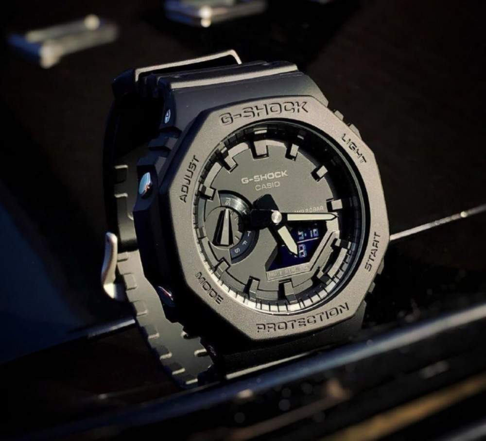 Relógio Casio G-Shock GA-2100 Masculino Preto