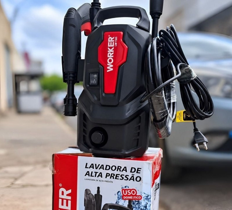 Lavadora De Alta Pressão Potente Worker