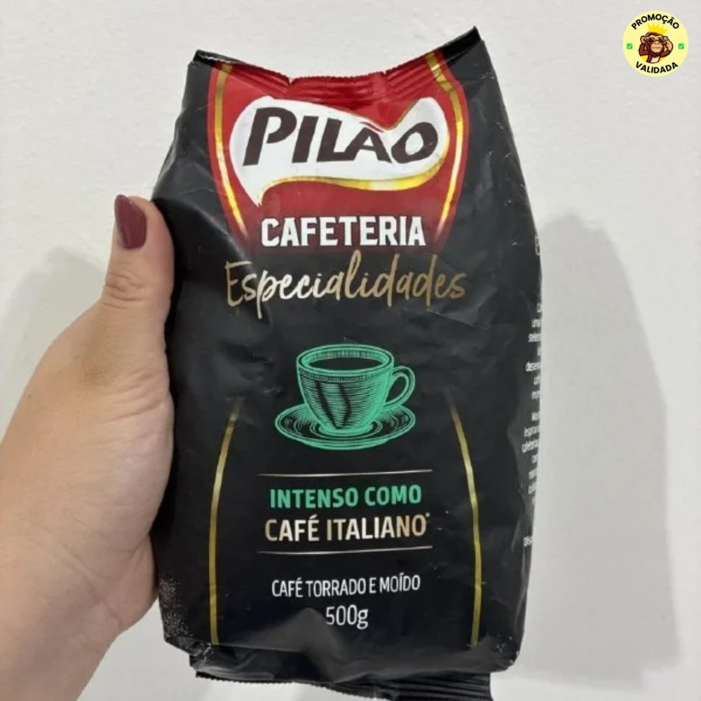 CAFE PILAO CAFETERIA ESPECIALIDADES ITALIANO POUCH 500G