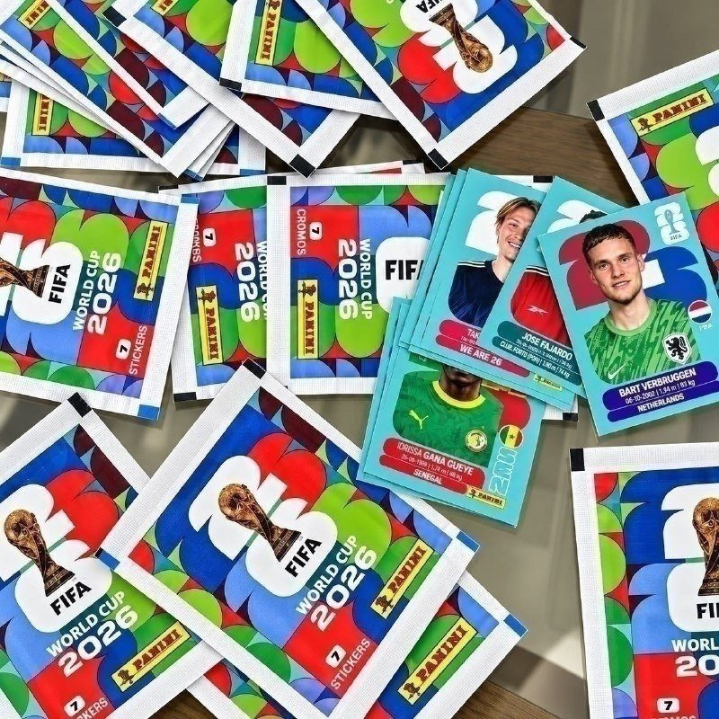 Kit 12 envelopes figurinhas Copa 2026 Panini
