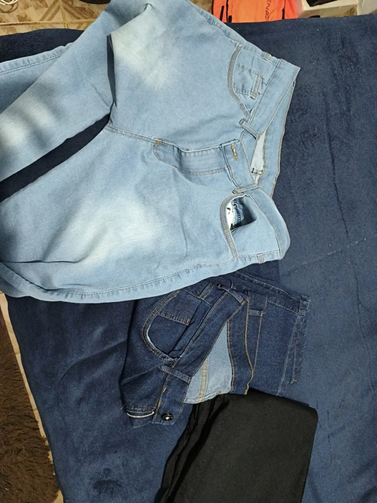 Kit 3 Calças Jeans Masculinas Confortáveis