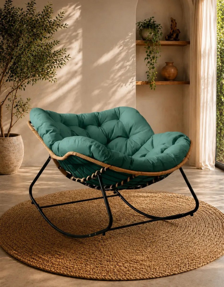 Poltrona de Balanço Nutchair Verde