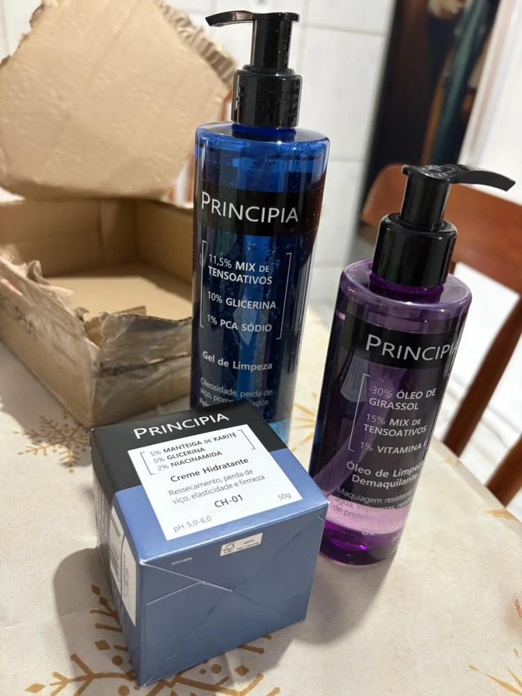 Principinia Kit Limpeza Hidratação Dia/noite