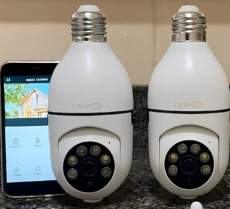 Kit 2 Câmeras Segurança 360º Jortan Wifi IP HD