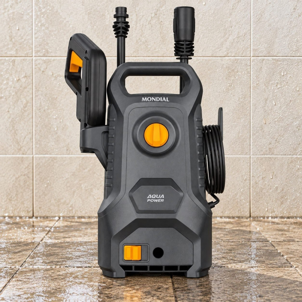 Lavadora de Alta Pressão Mondial Preto 1400W